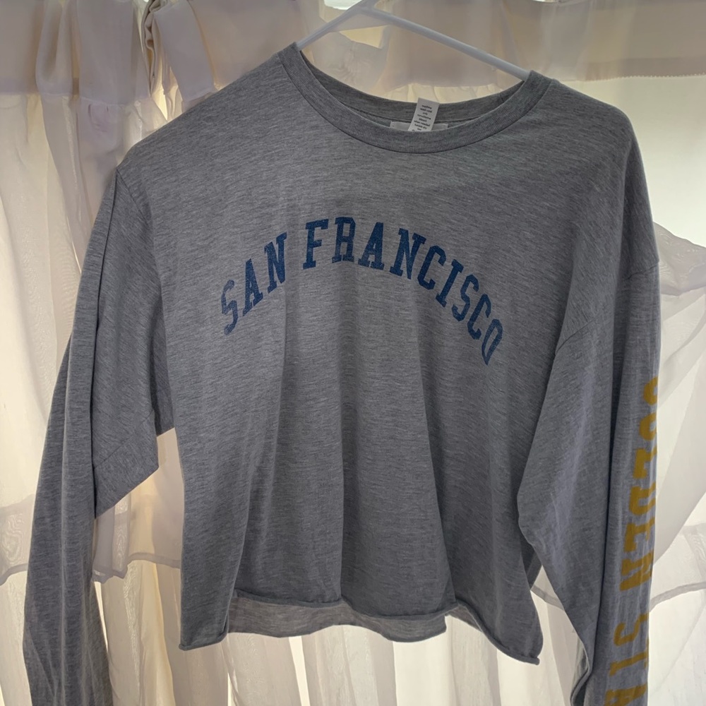 grey san francisco long sleeve